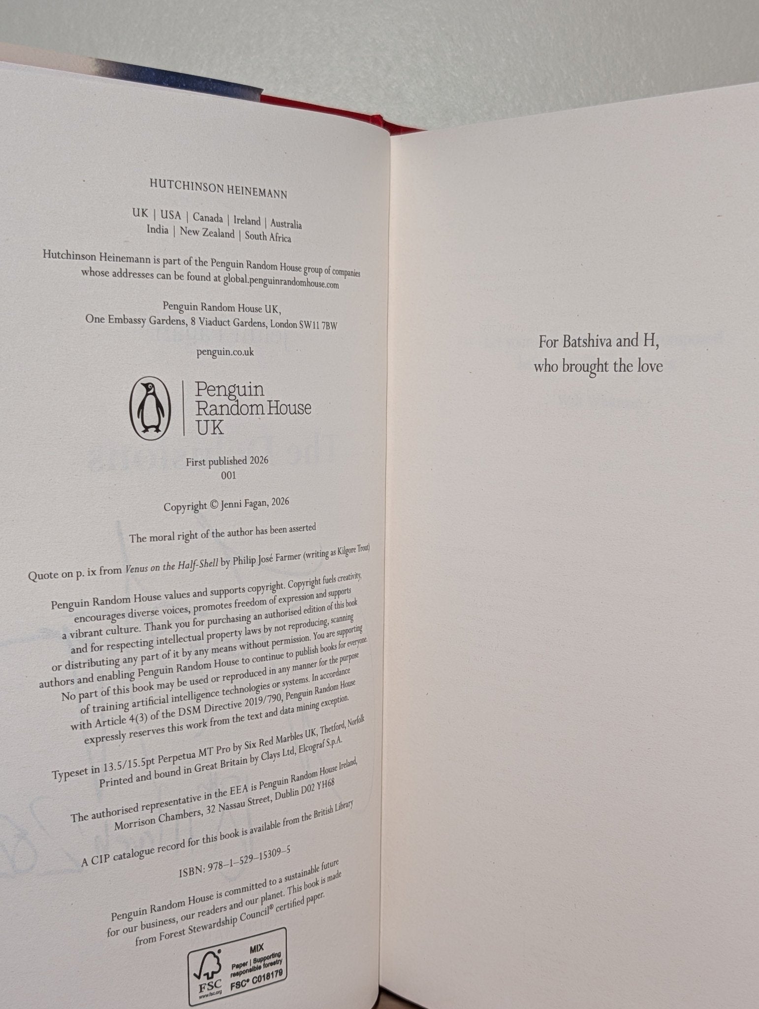 The Delusions by Jenni Fagan (Signed Dated First Edition) - Fialta Books