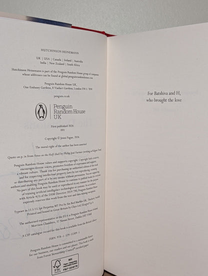 The Delusions by Jenni Fagan (Signed Dated First Edition) - Fialta Books