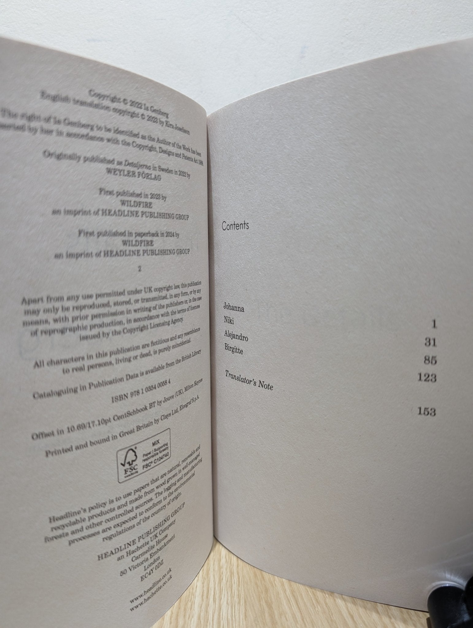 The Details by Ia Genberg - Fialta Books