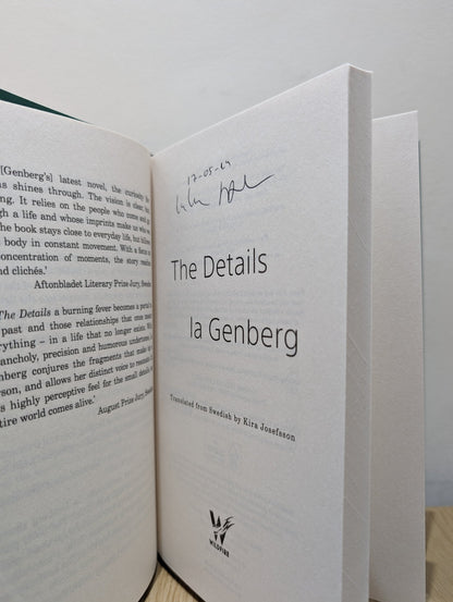 The Details by Ia Genberg (Signed Dated First Edition) - Fialta Books
