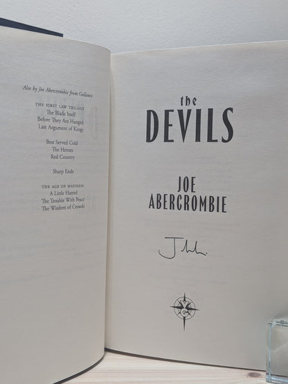 The Devils by Joe Abercrombie (Signed) - Fialta Books