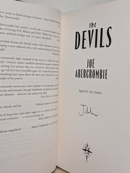 The Devils by Joe Abercrombie (Signed) - Fialta Books