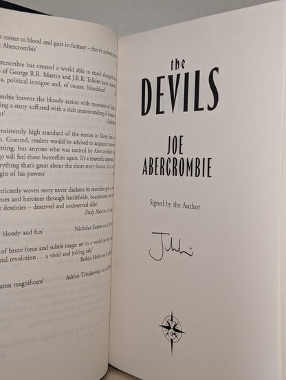The Devils by Joe Abercrombie (Signed by Author) - Fialta Books