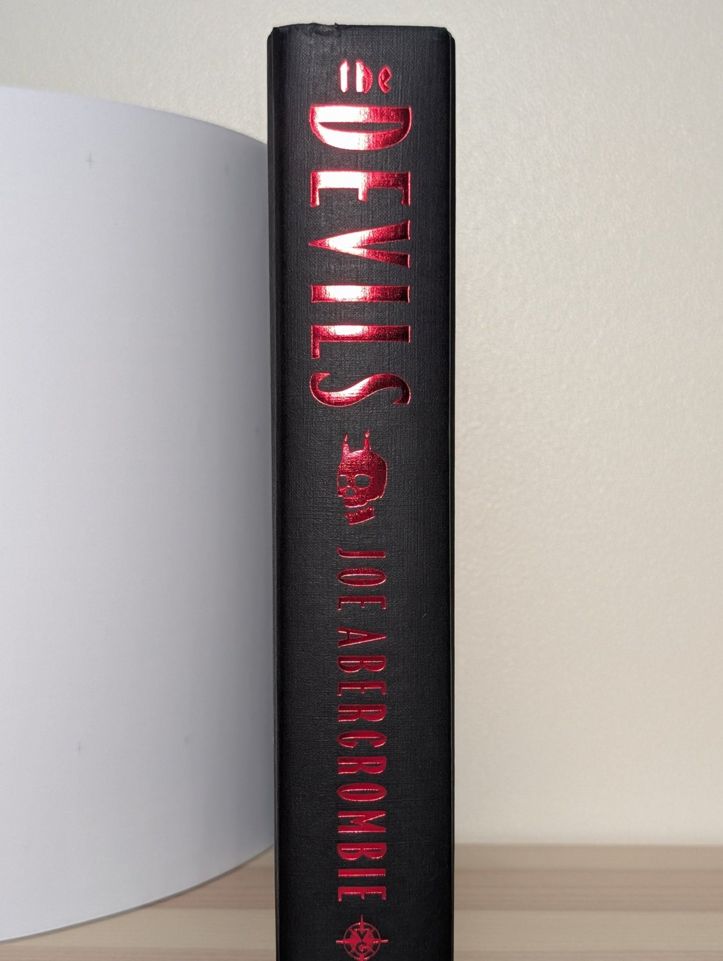 The Devils by Joe Abercrombie (Signed First Edition with black edges) - Fialta Books