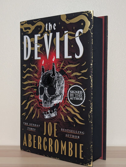 The Devils by Joe Abercrombie (Signed First Edition with black edges) - Fialta Books