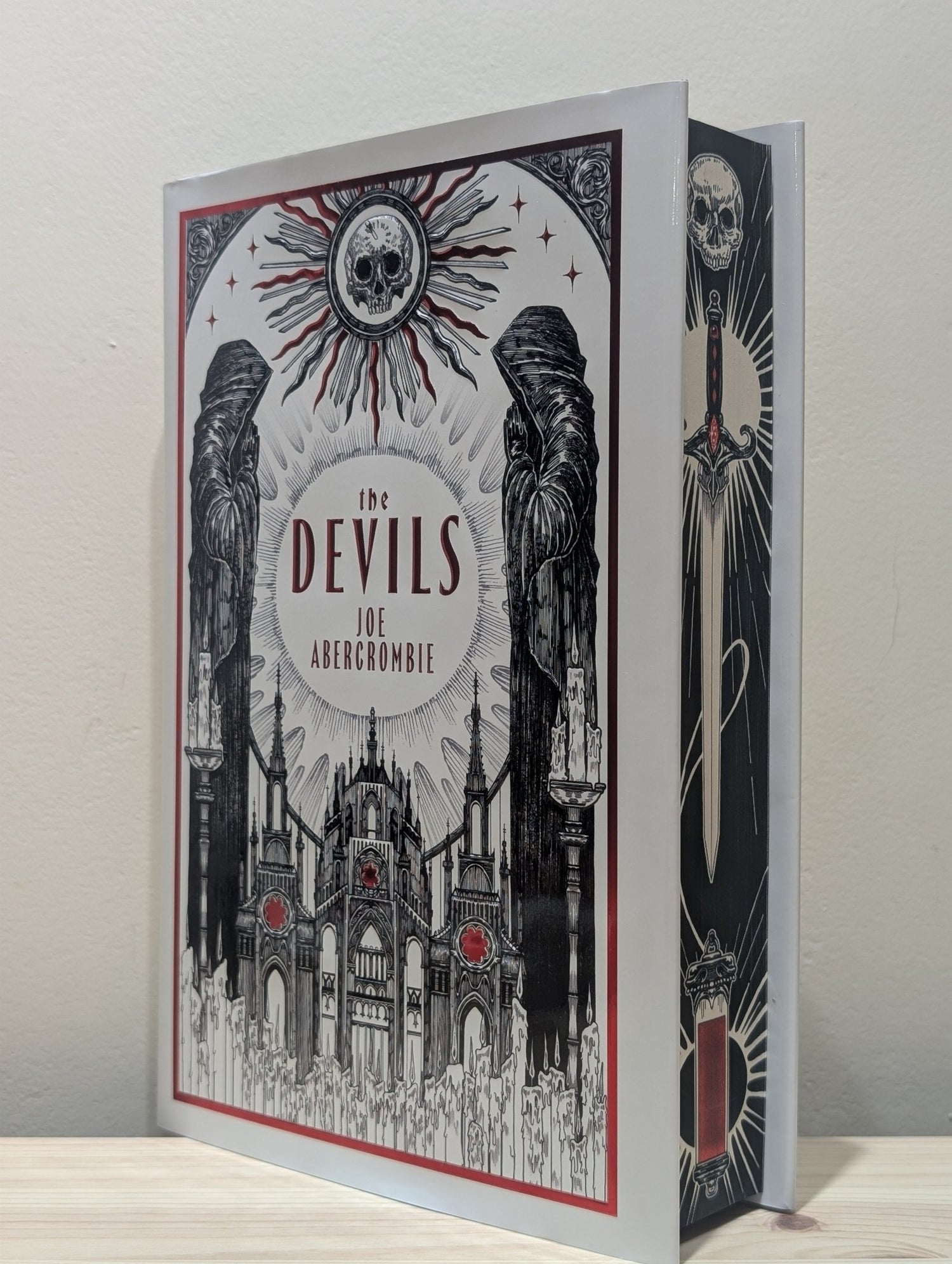 The Devils by Joe Abercrombie (Signed First Edition with redesigned cover and sprayed edges) - Fialta Books