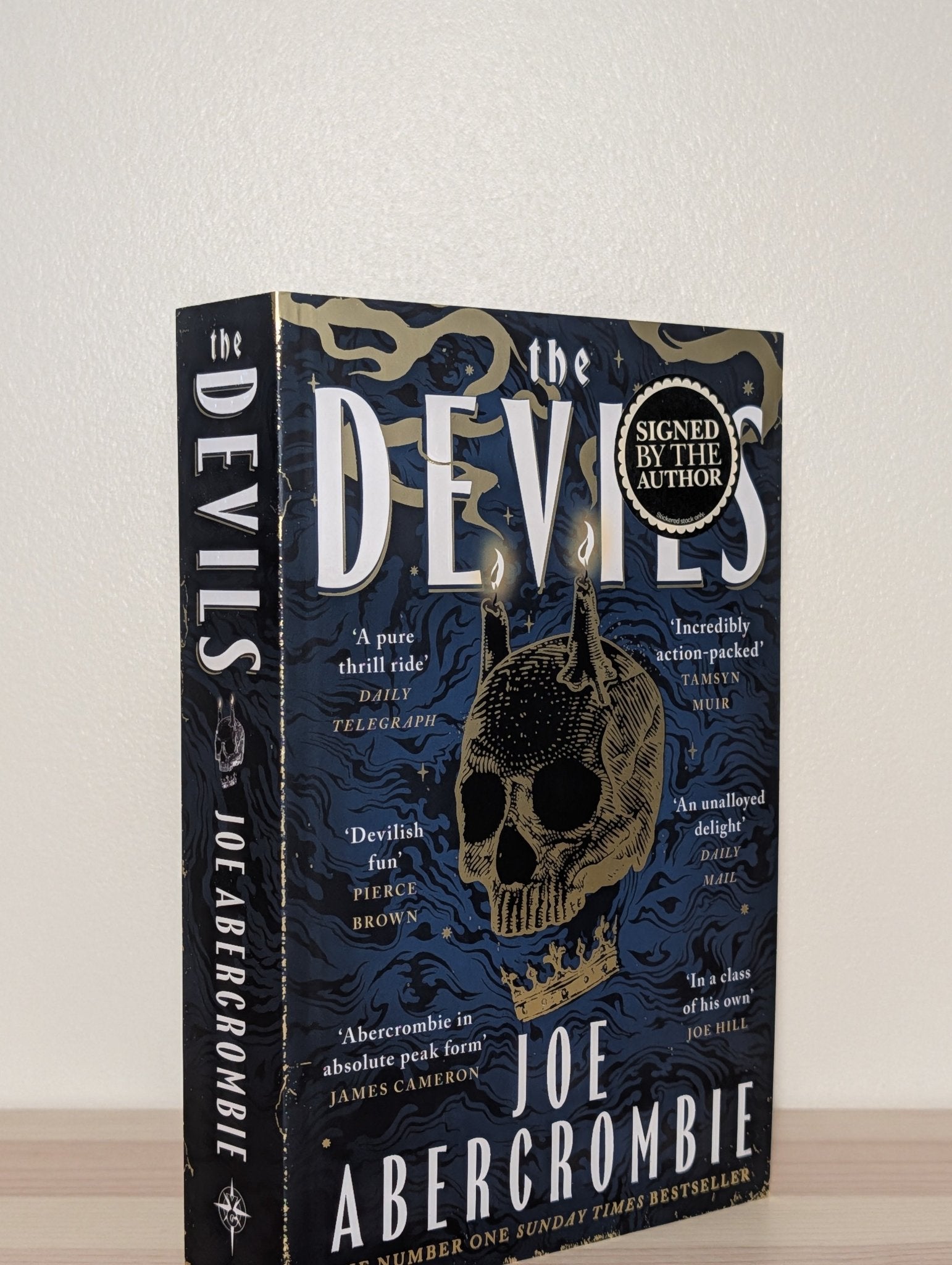 The Devils by Joe Abercrombie (Signed Paperback) - Fialta Books