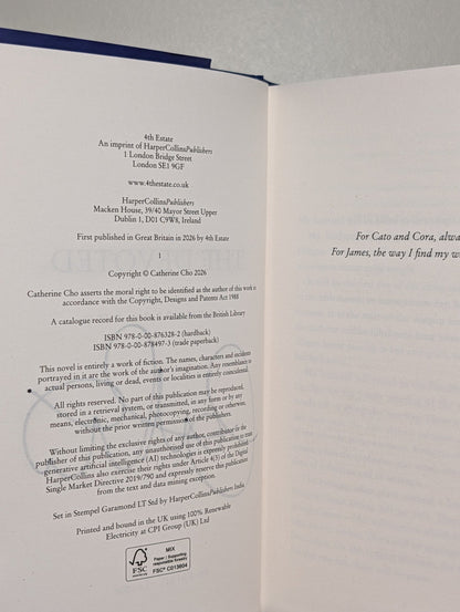 The Devoted by Catherine Cho (Signed First Edition) - Fialta Books