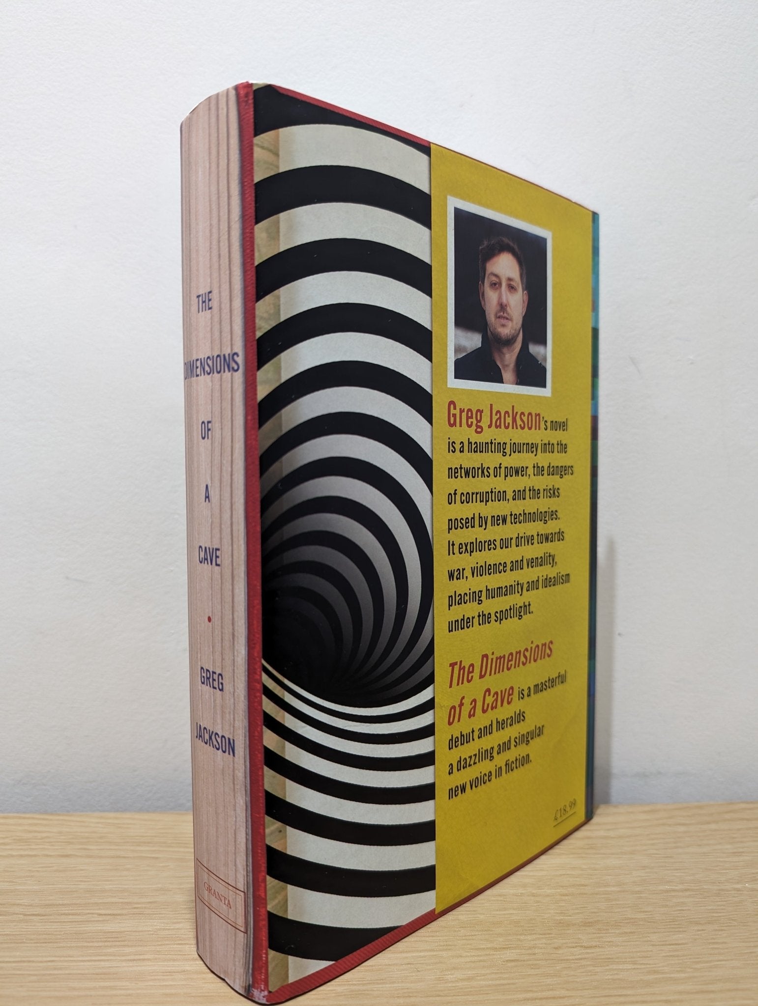 The Dimensions of a Cave by Greg Jackson (First Edition) - Fialta Books