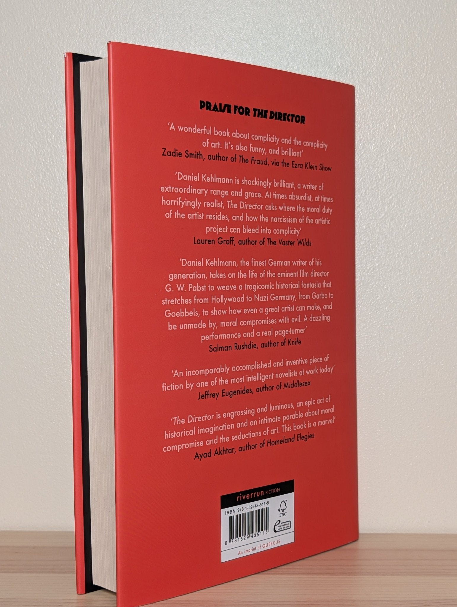 The Director by Daniel Kehlmann (Signed First Edition) - Fialta Books