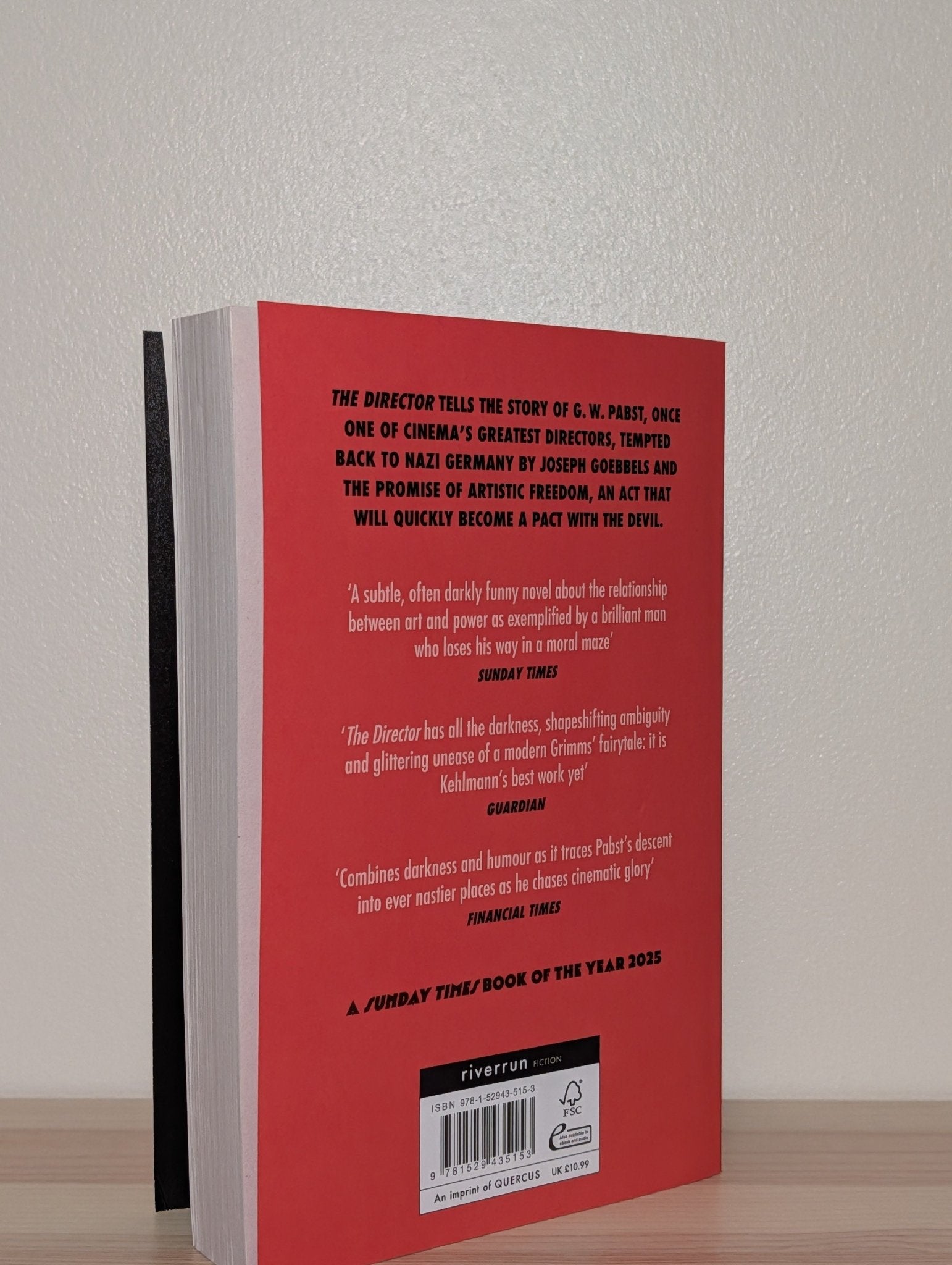 The Director by Daniel Kehlmann (Signed Paperback Edition) - Fialta Books