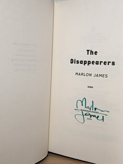 The Disappearers: A Novel by Marlon James (Signed First American Edition) - Fialta Books
