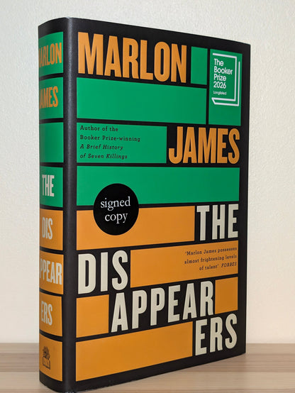 The Disappearers by Marlon James (Signed First Edition) - Fialta Books