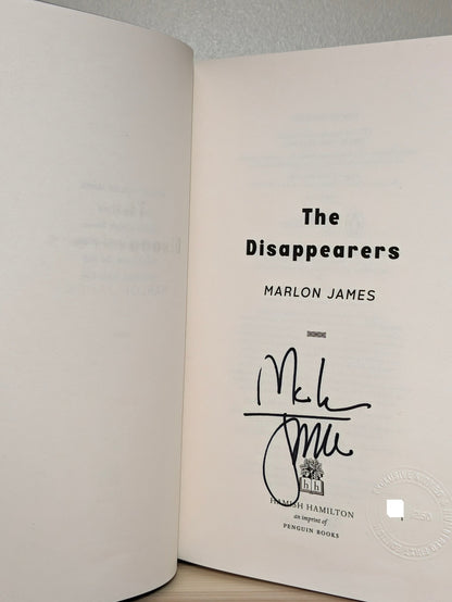 The Disappearers by Marlon James (Signed Numbered First Edition) - Fialta Books