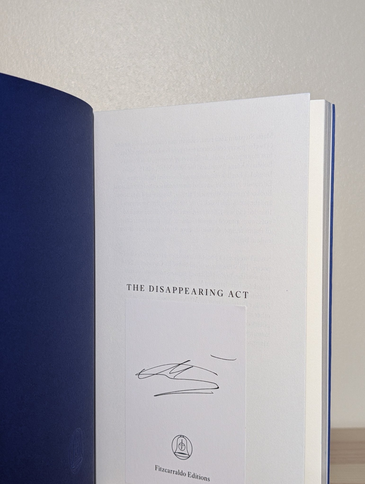 The Disappearing Act by Maria Stepanova (Signed First Edition) - Fialta Books