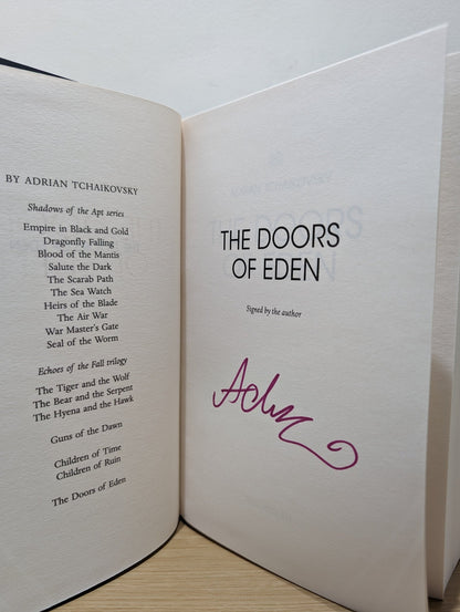 The Doors of Eden by Adrian Tchaikovsky - Fialta Books