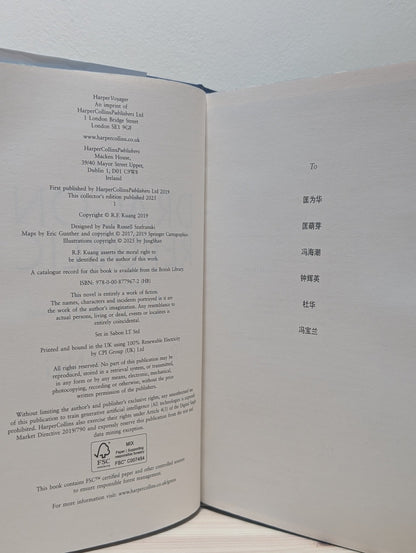 The Dragon Republic: Collector's Edition with sprayed edges by R.F. Kuang - Fialta Books