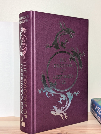 The Dragons of Deepwood Fen; A God of Countless Guises by Bradley P. Beaulieu (Signed First Edition with sprayed edges) - Fialta Books