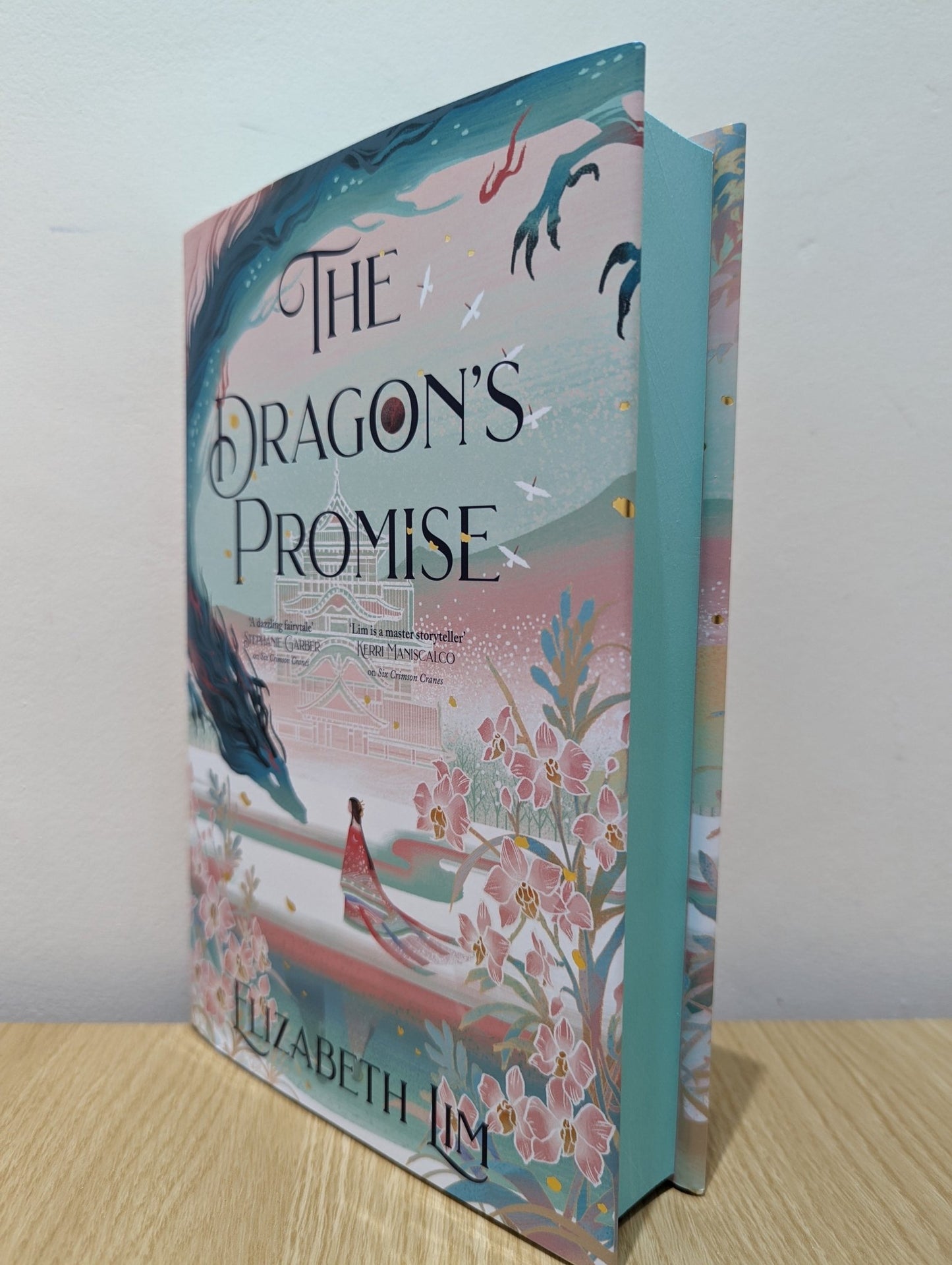 The Dragon's Promise by Elizabeth Lim (Signed First Edition with sprayed edges) - Fialta Books