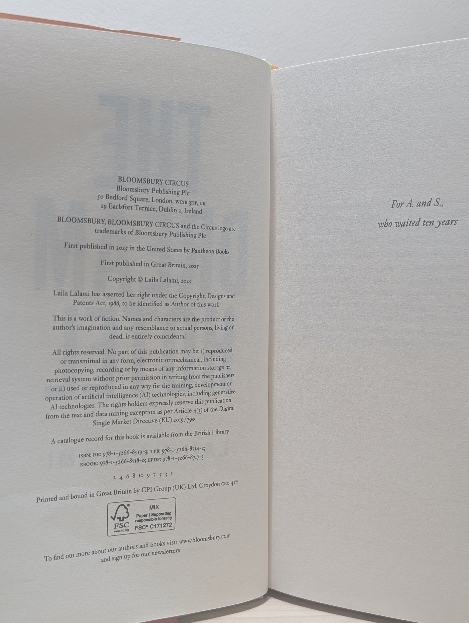 The Dream Hotel by Laila Lalami (First Edition) - Fialta Books