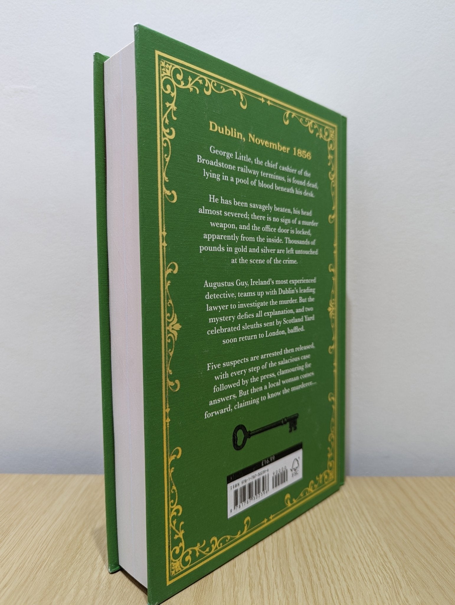 The Dublin Railway Murder by Thomas Morris (Signed First Edition) - Fialta Books