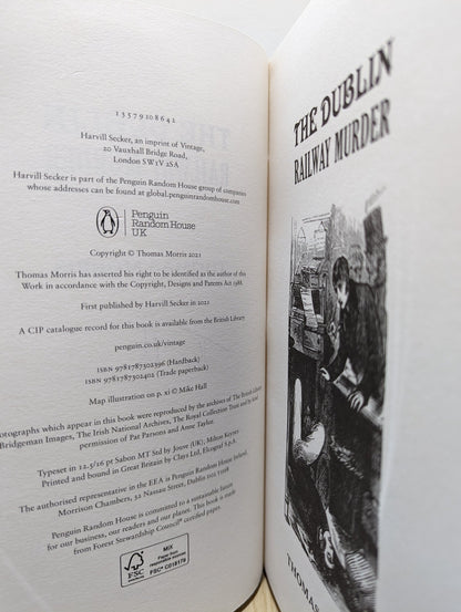 The Dublin Railway Murder by Thomas Morris (Signed First Edition) - Fialta Books