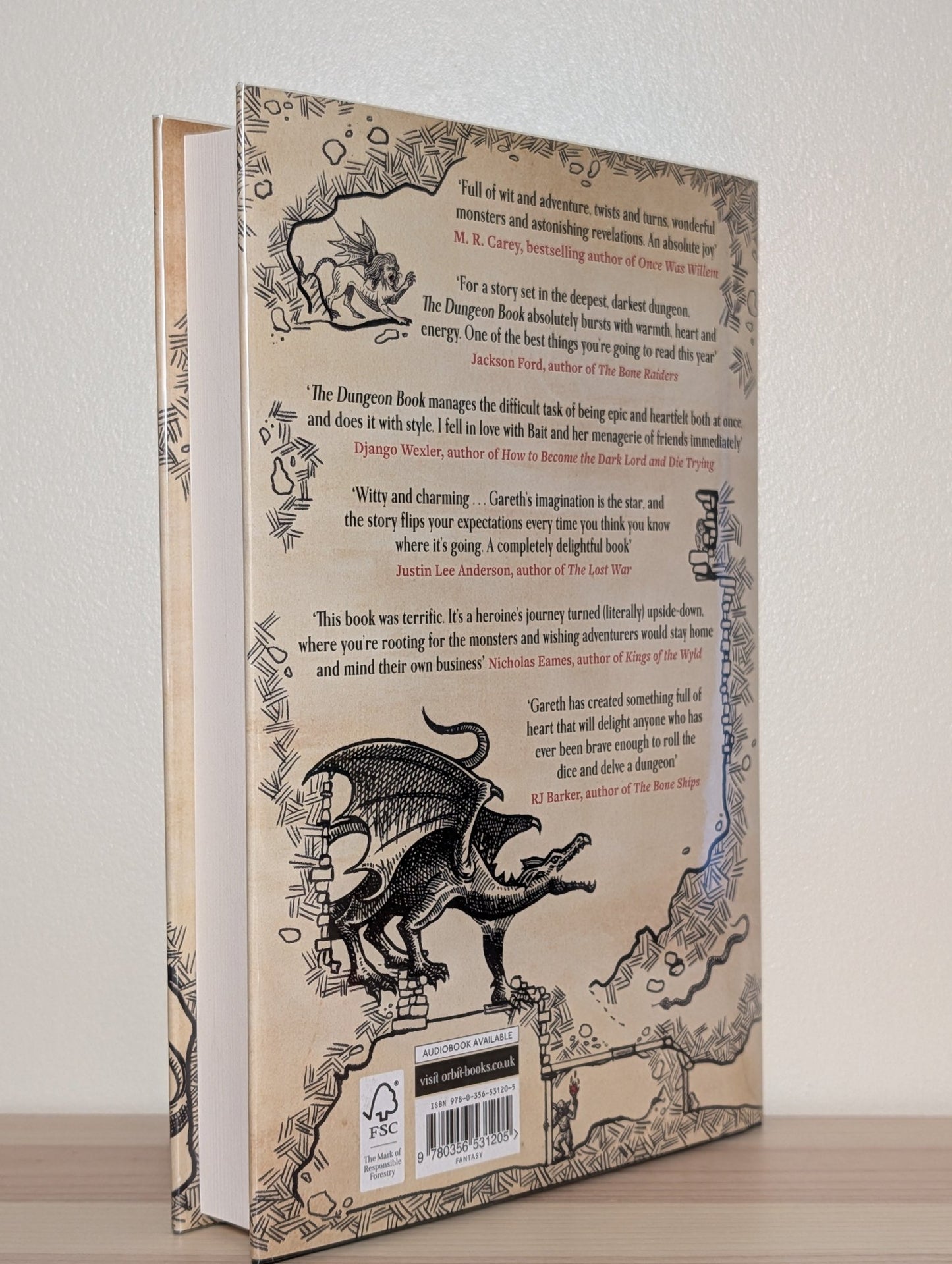 The Dungeon Book by Gareth Hanrahan (Signed First Edition) - Fialta Books