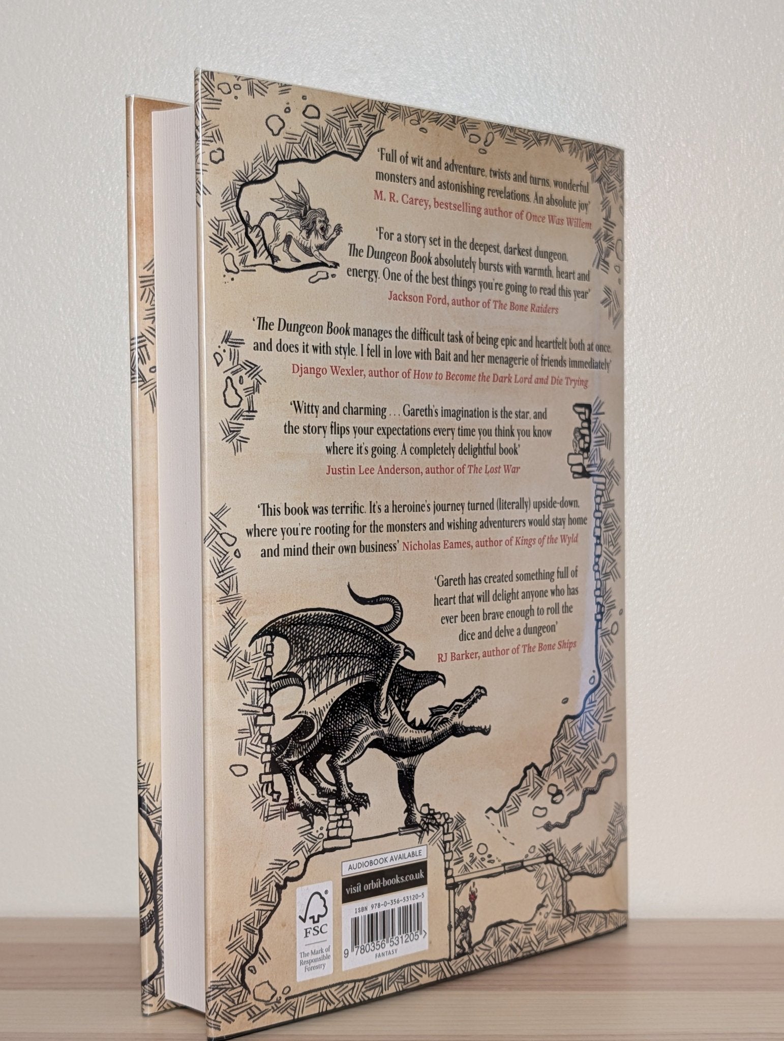 The Dungeon Book by Gareth Hanrahan (Signed First Edition) - Fialta Books