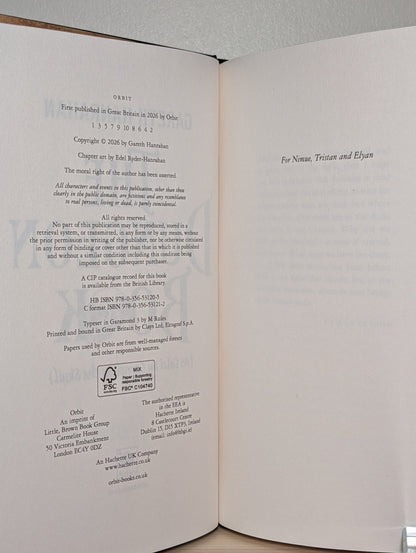 The Dungeon Book by Gareth Hanrahan (Signed First Edition with sprayed edges) - Fialta Books