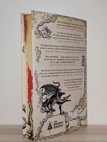 The Dungeon Book by Gareth Hanrahan (Signed First Edition with sprayed edges) - Fialta Books