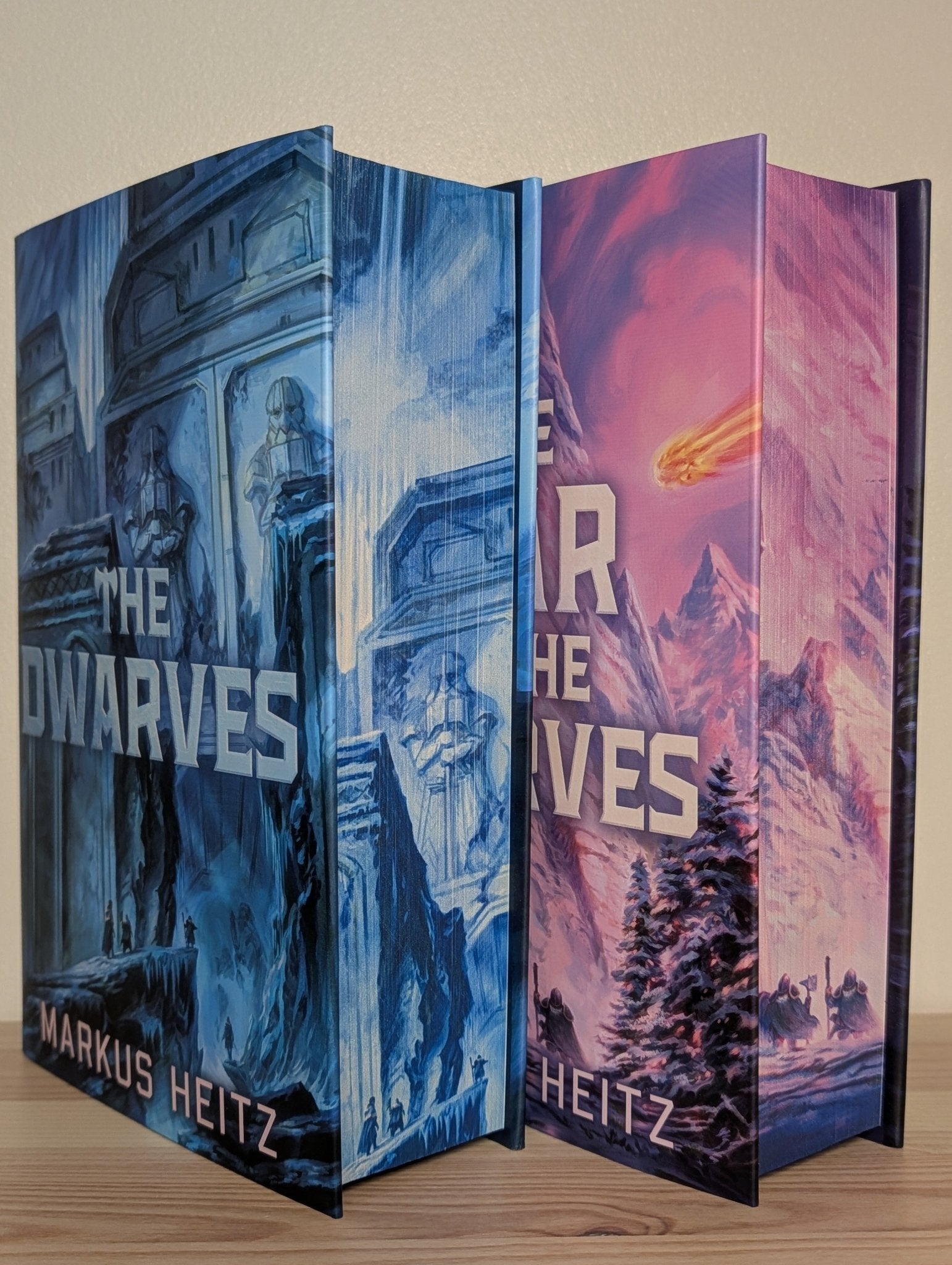 The Dwarves; The War of The Dwarves by Markus Heitz (Signed Deluxe Edition with sprayed edges) - Fialta Books