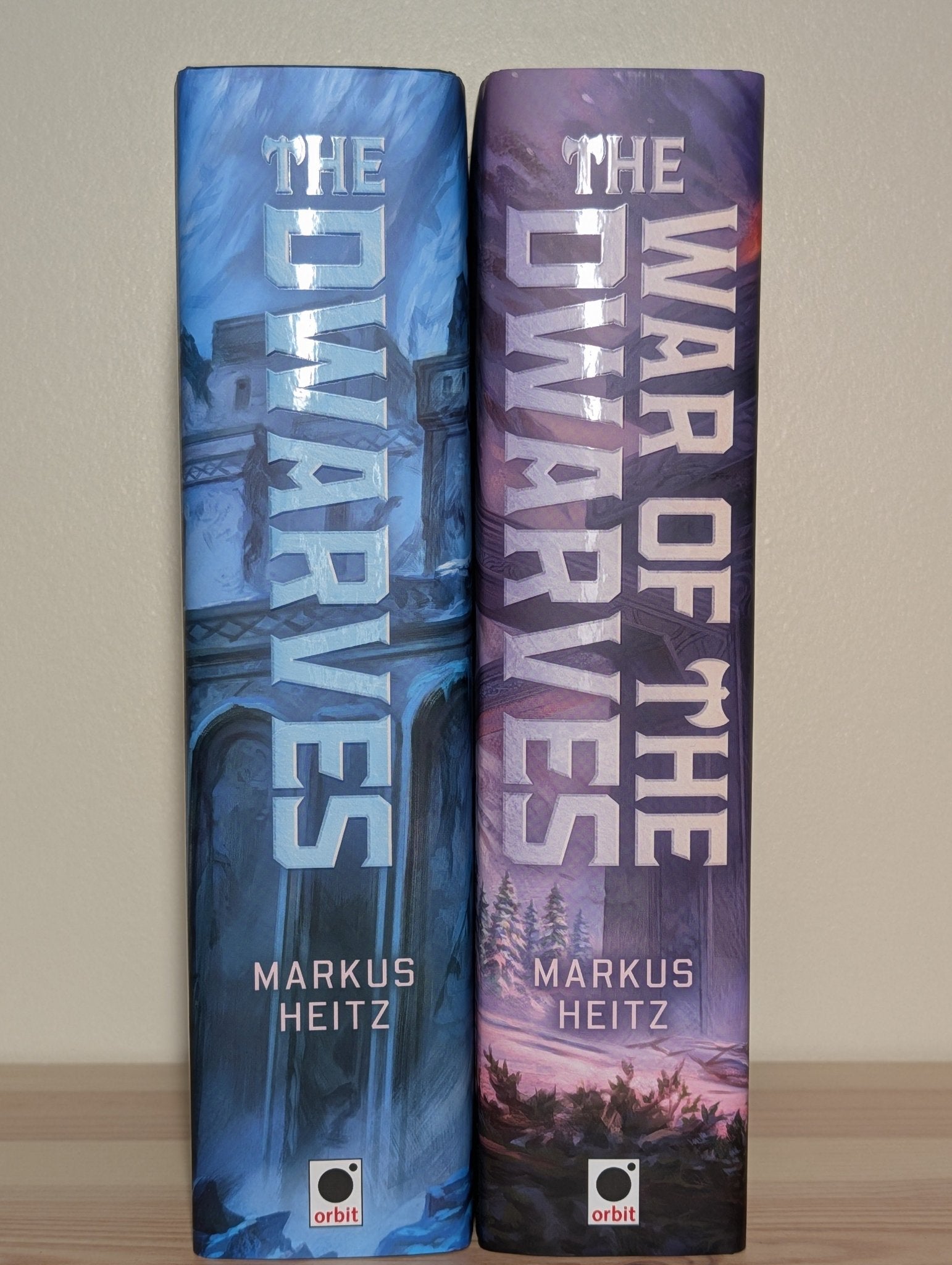 The Dwarves; The War of The Dwarves by Markus Heitz (Signed Deluxe Edition with sprayed edges) - Fialta Books