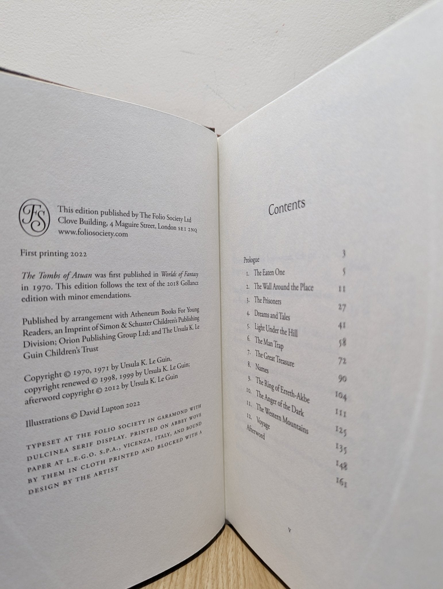 The Earthsea Cycle 1 - 6 by Ursula K. Le Guin (Folio Slipcase Set) - Fialta Books