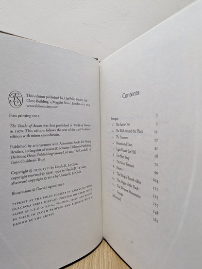 The Earthsea Cycle 1 - 6 by Ursula K. Le Guin (Folio Slipcase Set) - Fialta Books