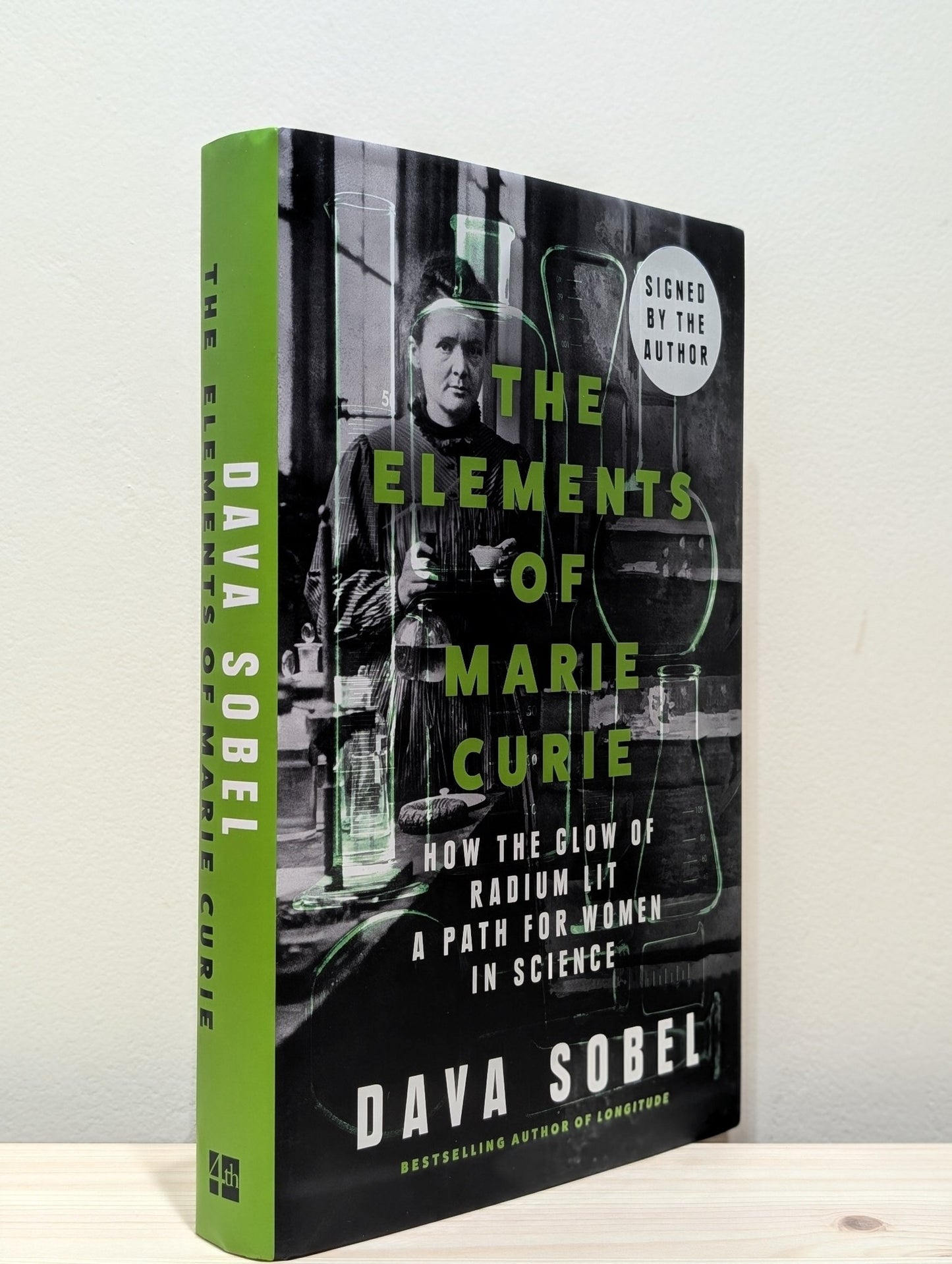 The Elements of Marie Curie by Dava Sobel (Signed First Edition) - Fialta Books