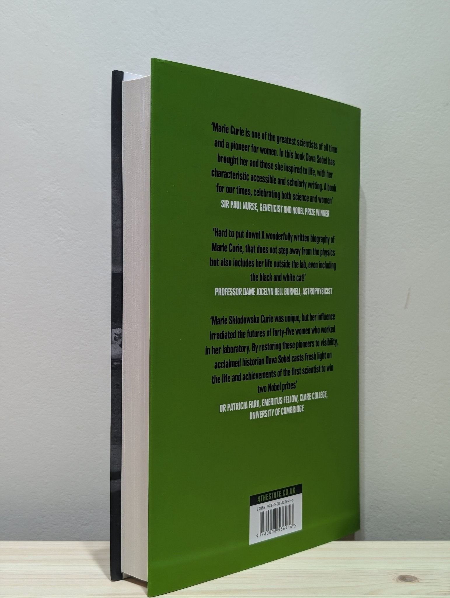 The Elements of Marie Curie by Dava Sobel (Signed First Edition) - Fialta Books