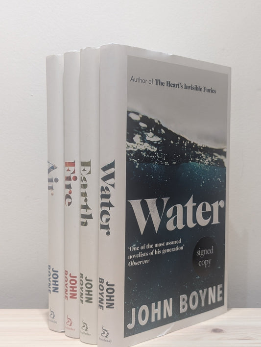 The Elements: Water; Earth; Fire; Air by John Boyne (Signed First Edition Set) - Fialta Books