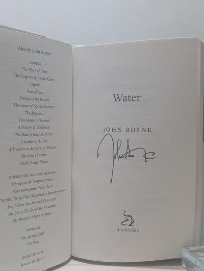 The Elements: Water; Earth; Fire; Air by John Boyne (Signed First Edition Set) - Fialta Books