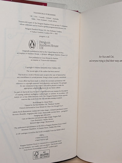 The Elsewhere Express by Samantha Sotto Yambao (Signed Numbered with sprayed edges) - Fialta Books