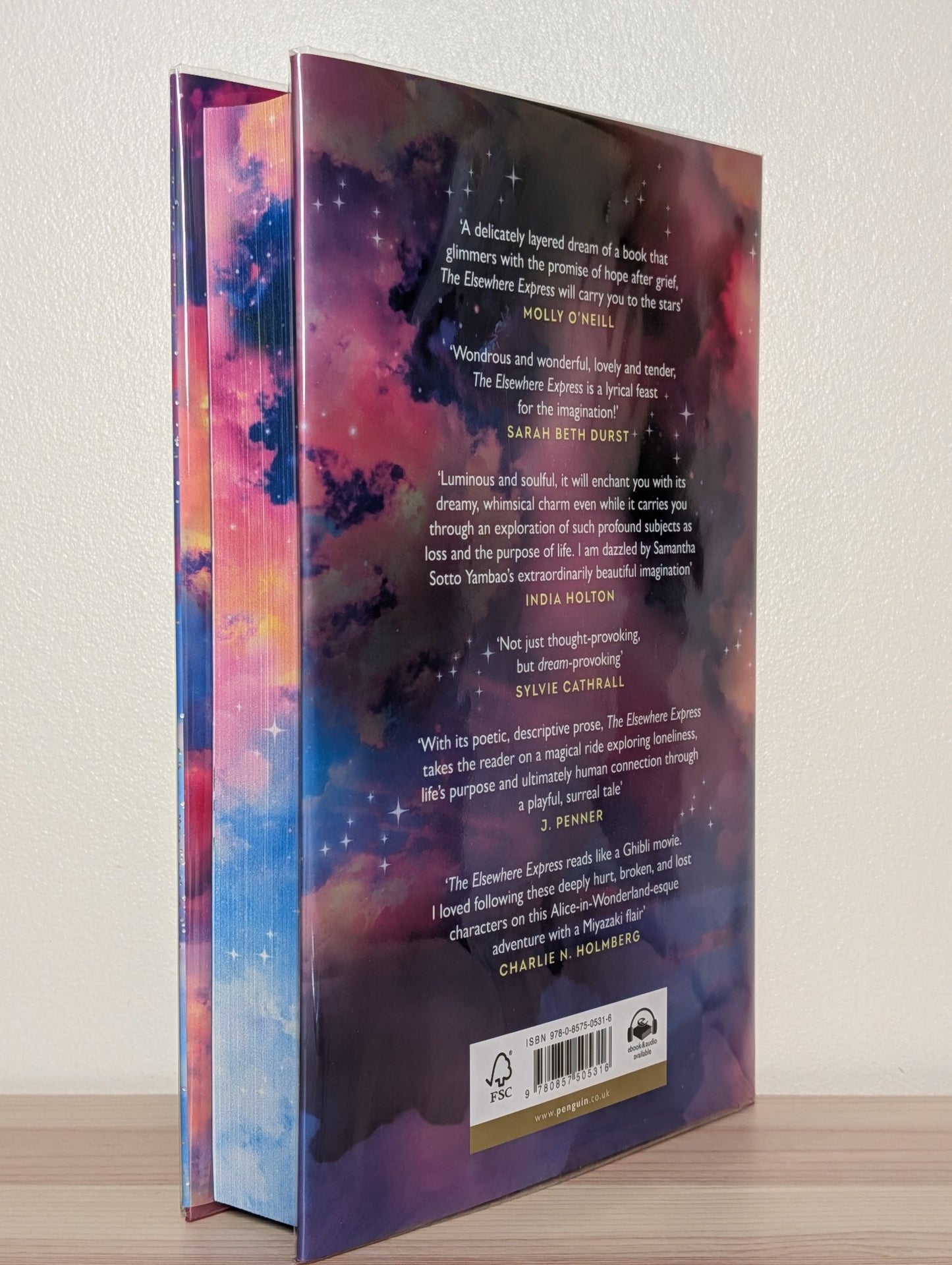 The Elsewhere Express by Samantha Sotto Yambao (Signed Numbered with sprayed edges) - Fialta Books