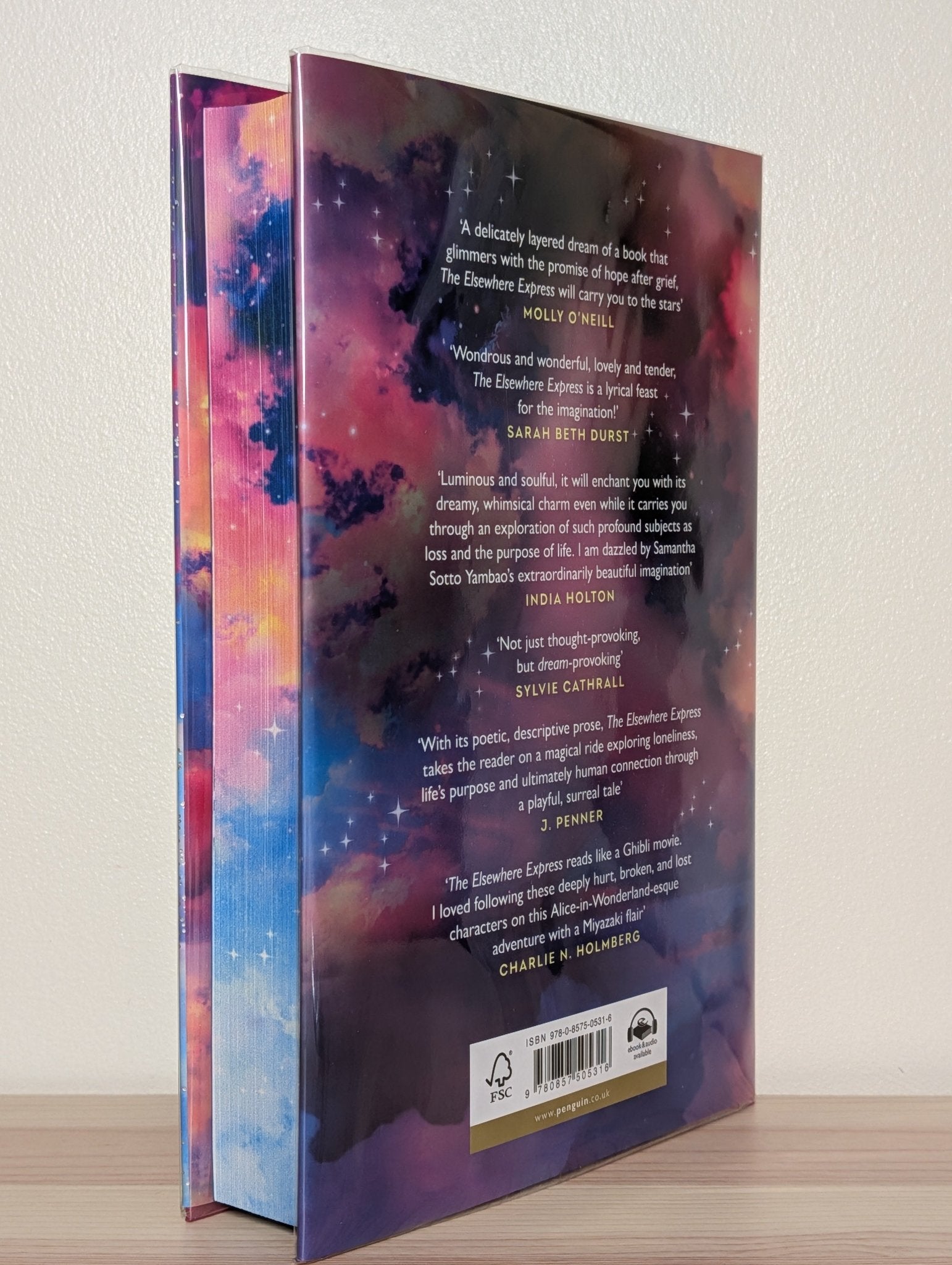 The Elsewhere Express by Samantha Sotto Yambao (Signed Numbered with sprayed edges) - Fialta Books