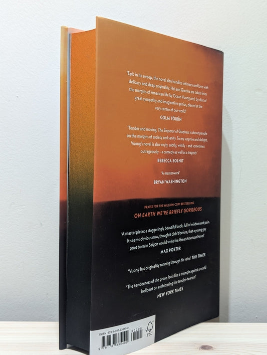 The Emperor of Gladness by Ocean Vuong (Signed First Edition with sprayed edges) - Fialta Books