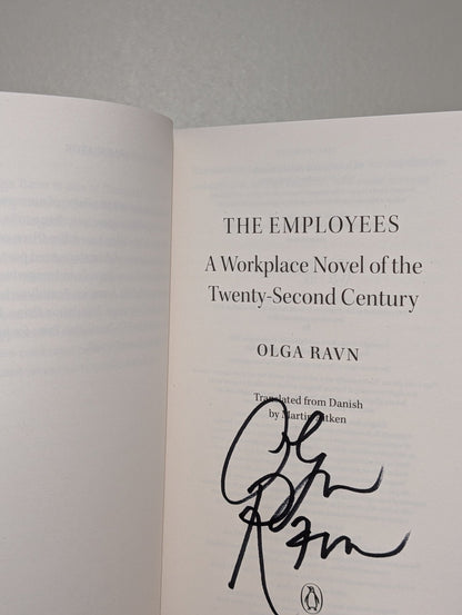 The Employees by Olga Ravn (Signed Paperback Edition) - Fialta Books