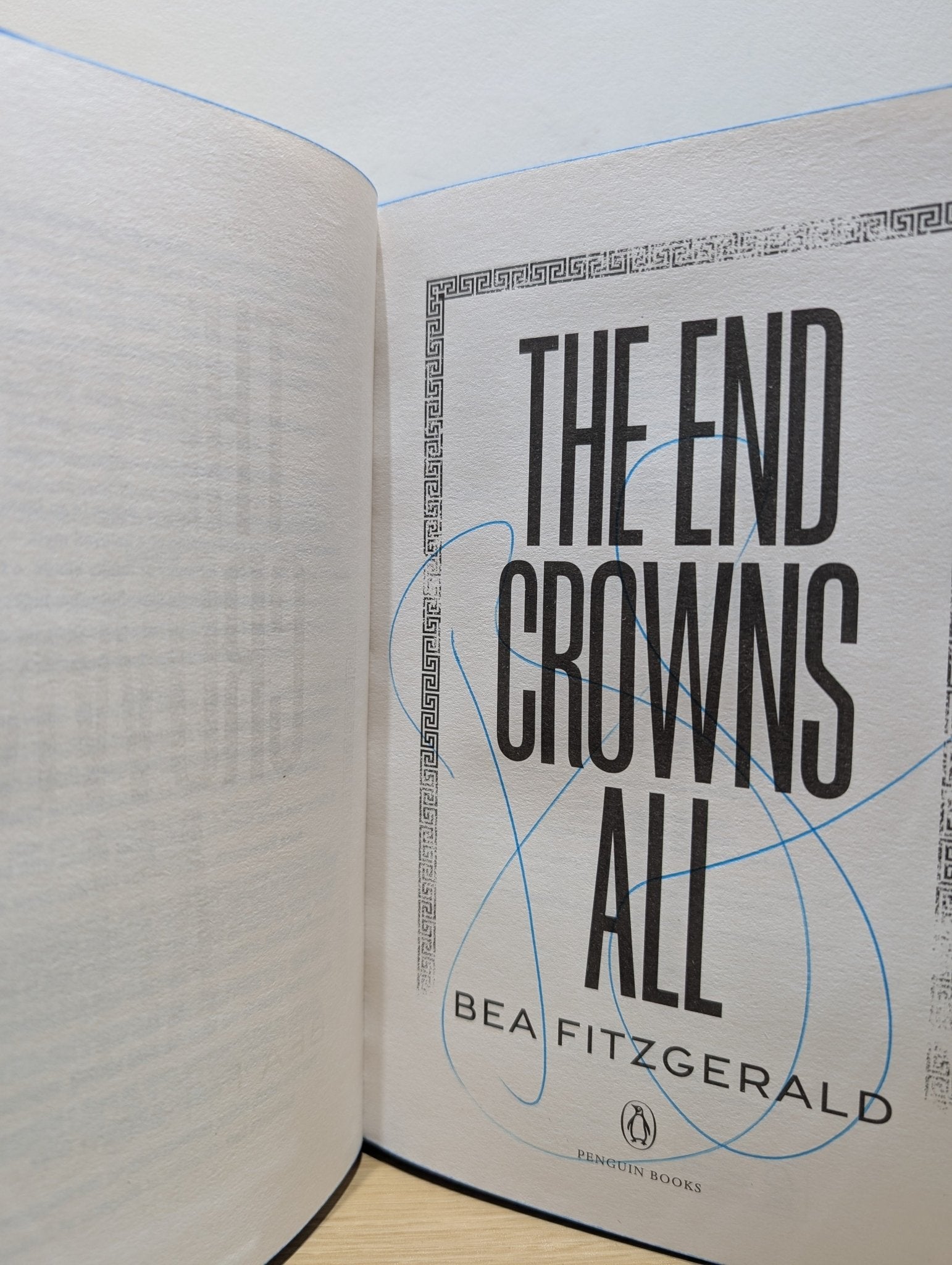 The End Crowns All by Bea Fitzgerald (Signed First Edition) - Fialta Books