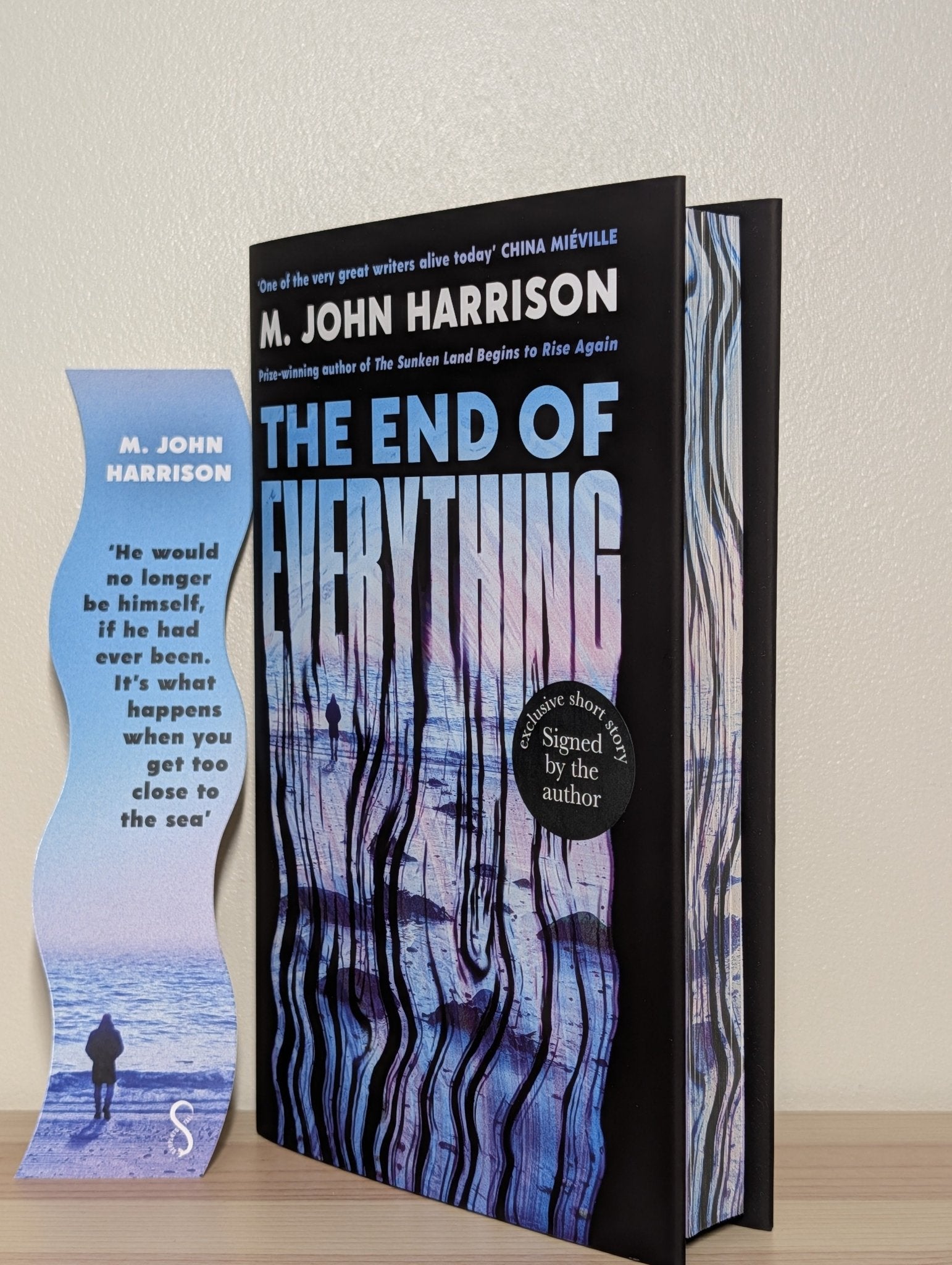 The End of Everything by M. John Harrison (Signed First Edition with sprayed edges) - Fialta Books