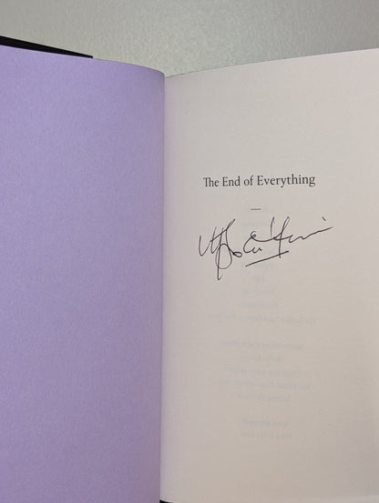 The End of Everything by M. John Harrison (Signed First Edition with sprayed edges) - Fialta Books