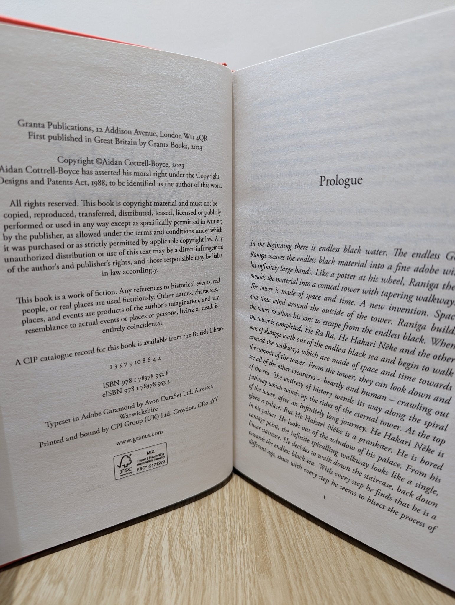 The End of Nightwork by Aidan Cottrell - Boyce (Signed First Edition) - Fialta Books