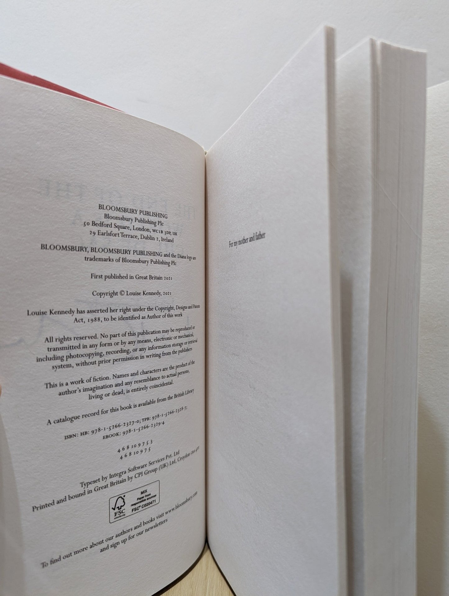 The End of the World is a Cul de Sac by Louise Kennedy (Signed First Edition) - Fialta Books