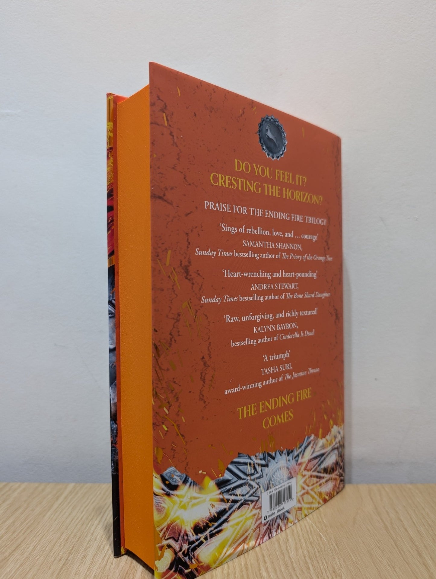 The Ending Fire by Saara El - Arifi (Signed First Edition with sprayed edges) - Fialta Books