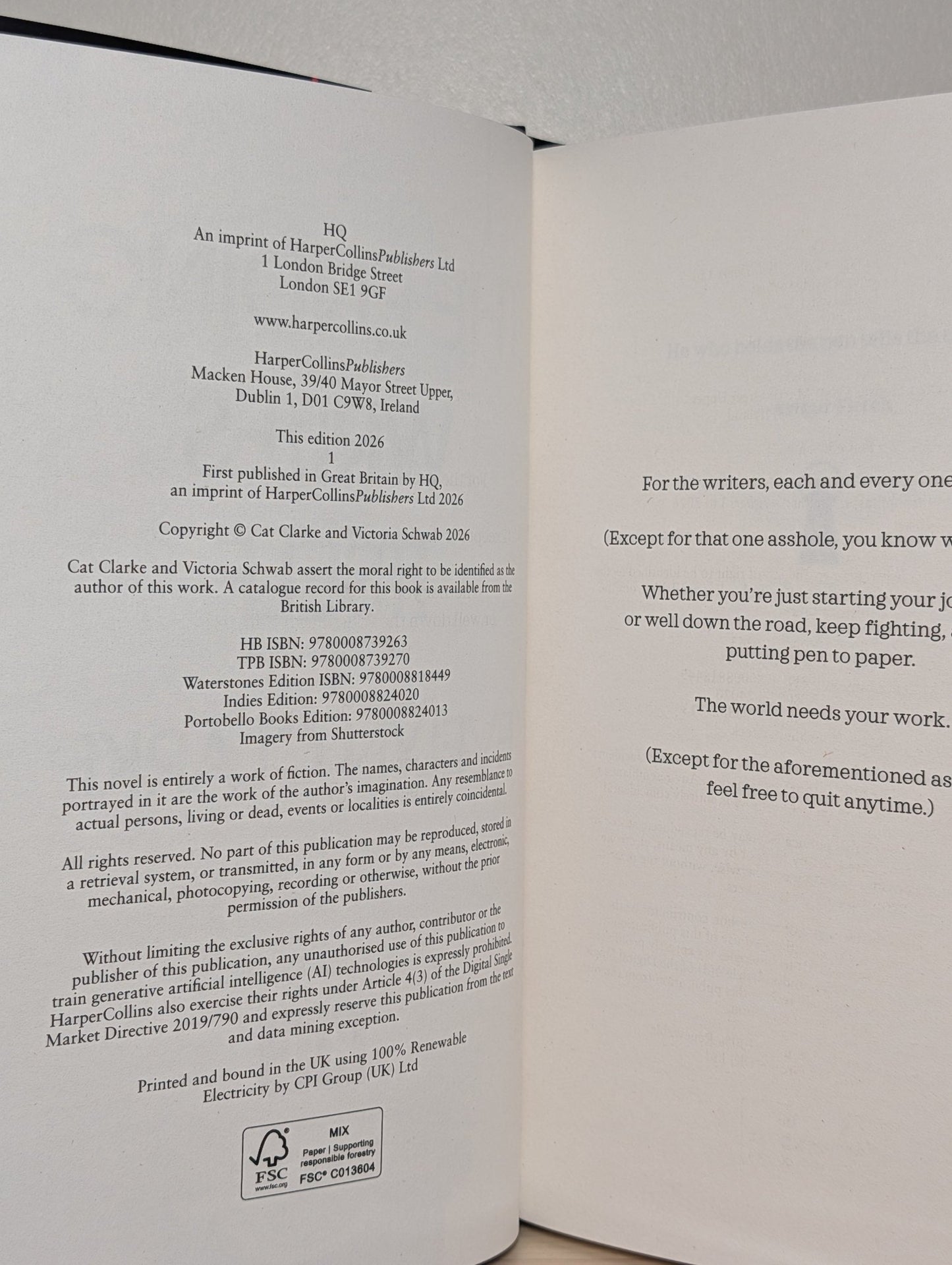 The Ending Writes Itself by Evelyn Clarke (Signed First Edition) - Fialta Books